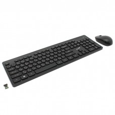 Беспроводная клавиатура + мышь Slimstar 8006, BLK, RU,