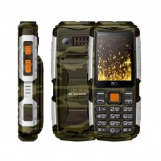Мобильный телефон BQ 2430 Tank Power Camouflage+Silver